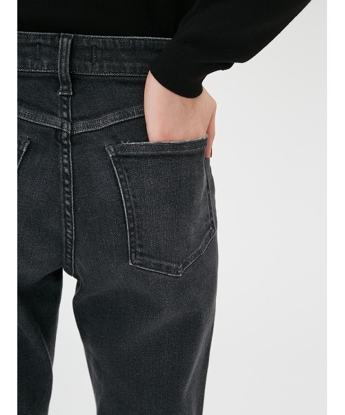 「FRAY I.D」 スキニーデニムパンツ 1 ブラック レディース_画像8