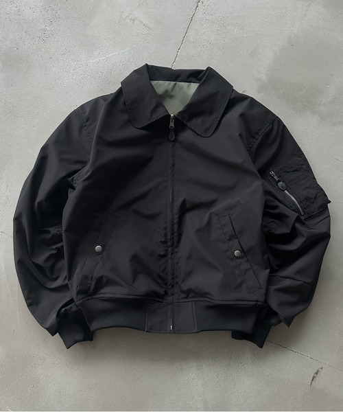 kutir（クティール） ブルゾン アウター MA-1 2WAY REVERSIBLE NYLON