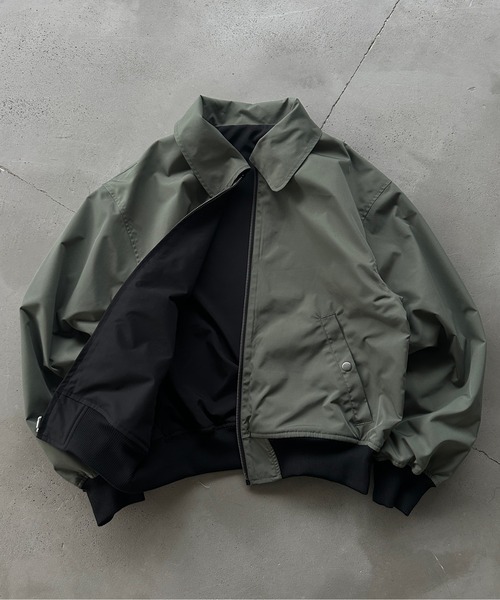 kutir（クティール） ブルゾン アウター MA-1 2WAY REVERSIBLE NYLON