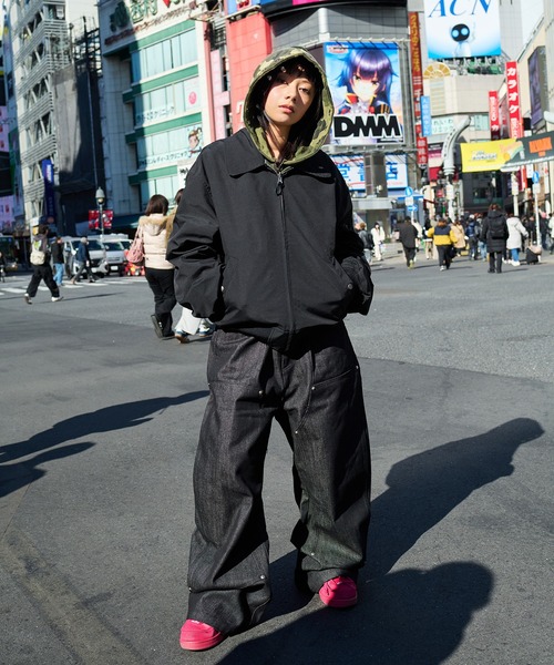 kutir（クティール） ブルゾン アウター MA-1 2WAY REVERSIBLE NYLON