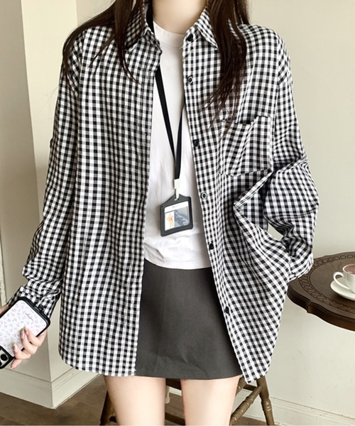 ギンガムチェックシャツ レディース : ZOZOTOWN Yahoo!店 - 通販