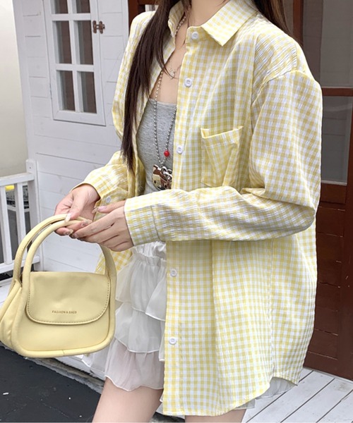 ギンガムチェックシャツ レディース : ZOZOTOWN Yahoo!店 - 通販