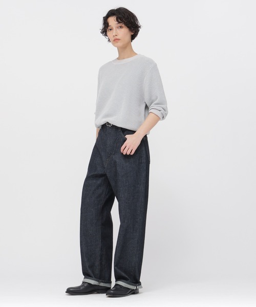 週末価格★マーガレットハウエル　コットンリネンニット LINEN COTTON KNITWEAR | MARGARET HOWELL（マーガレット・ハウエル