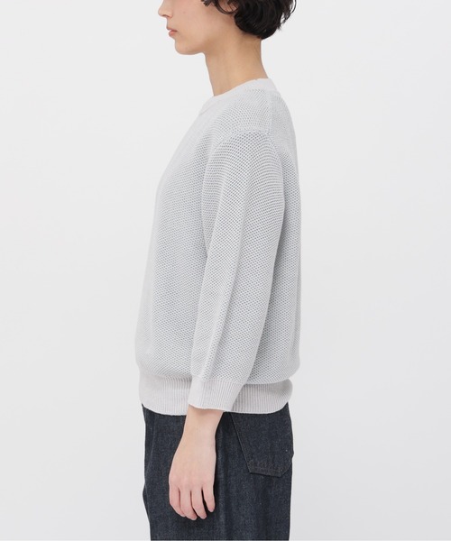 ニット/セーター MARGARET HOWELL knit rennes — Margaret Howell | Fairisle Merino Cashmere Sweater in Ecru