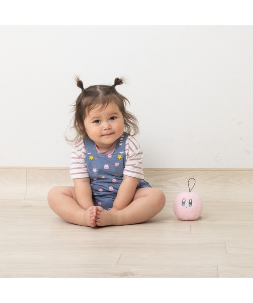 [sasa]Bibiy STELLAROMPERS ロンパース ベビー服 ロンパース 星のカービィ 吊りブルマ 裏毛 : ZOZOTOWN Yahoo