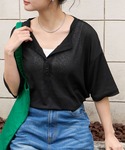 ヘンリーネック tシャツ 半袖 「クールスマー...の詳細画像3