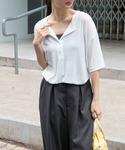 ヘンリーネック tシャツ 半袖 「クールスマー...の詳細画像5