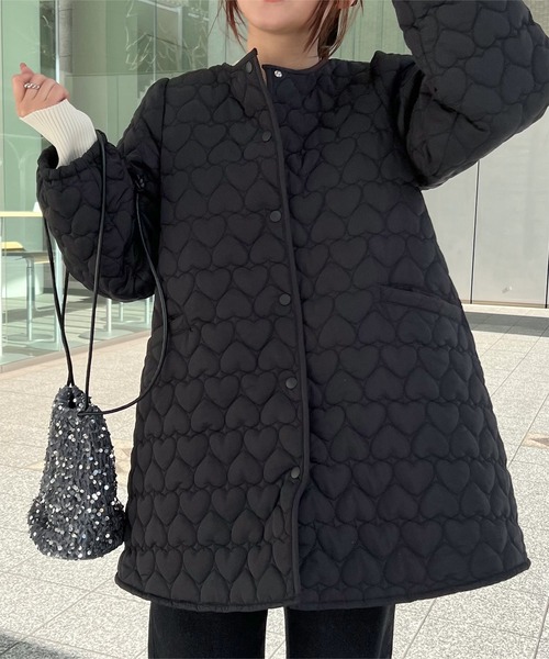 「KOBE LETTUCE」 ノーカラージャケット M ブラック レディース_画像2