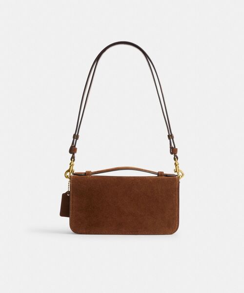 COACH ディレクターズ ビジネスバッグ 黒×茶 レザー ショルダーストラップ レザーストラップ レザーショルダーストラップ ショルダーベルト