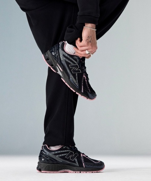 「New Balance」 ローカットスニーカー 28.5cm ネイビー メンズの画像