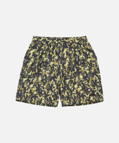 新品　WMxGRAMICCI プリント ベルテッド ハーフパンツ グラミチ Gramicci（グラミチ） ハーフパンツ ワイドパンツ パンツ 短パン NYLON