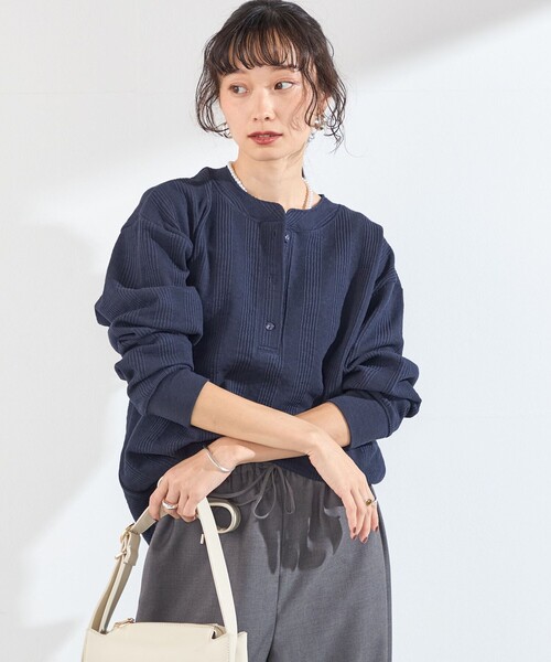 SHIPS Colors（シップスカラーズ） ヘンリーネック tシャツ 「WEB限定