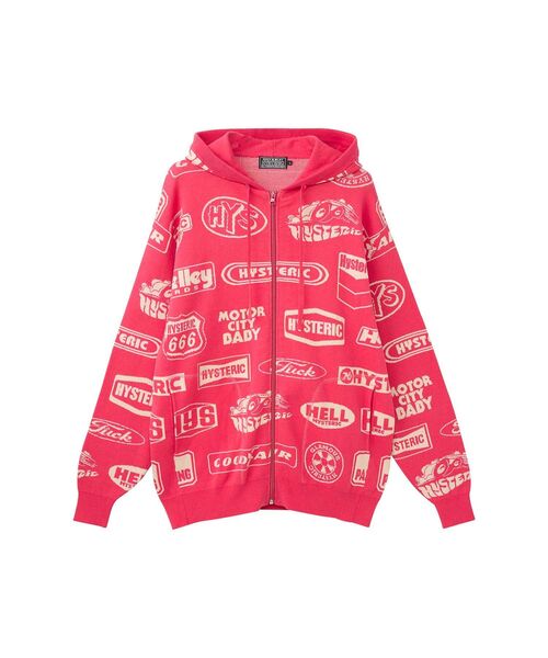 HYSTERIC GLAMOUR（ヒステリックグラマー） ニットカーディガン X