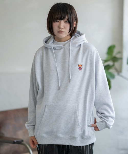 「SIDEWAY STANCE」 プルオーバーパーカー SMALL ネイビー メンズ_画像8