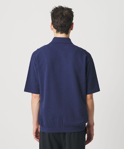 BEAUTY＆YOUTH UNITED ARROWS ポロシャツ KNITEE クリンプコットン