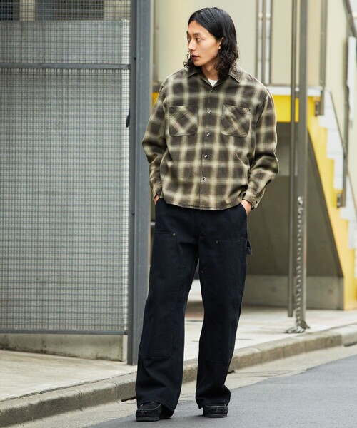 FREAK'S STORE（フリークスストア） 長袖シャツ MEDIUM ブラック