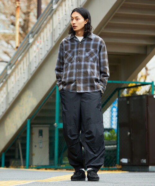 FREAK'S STORE（フリークスストア） 長袖シャツ MEDIUM ブラック