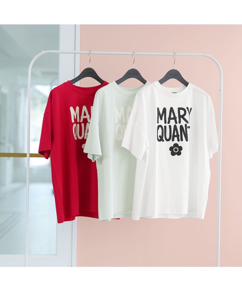 MARY QUANT（マリークヮント） tシャツ マリークワント ペイントロゴ T