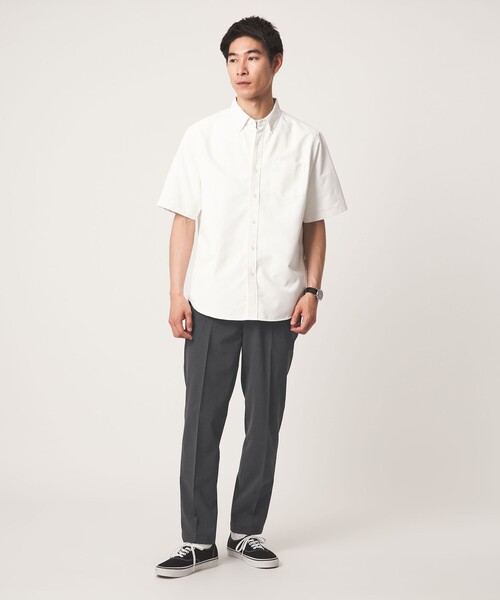 スラックス 「WEB限定」JUST fit トロピカル イ−ジー スラックス -2WAYストレッチ- メンズの画像