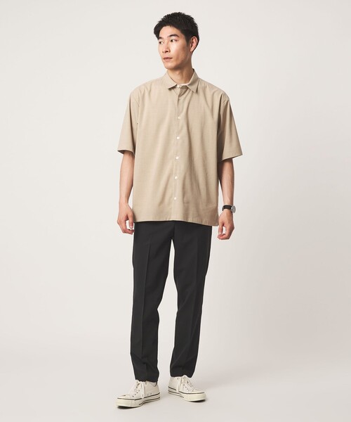 スラックス 「WEB限定」JUST fit トロピカル イ−ジー スラックス -2WAYストレッチ- メンズの画像