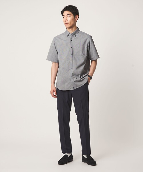 スラックス 「WEB限定」JUST fit トロピカル イ−ジー スラックス -2WAYストレッチ- メンズの画像