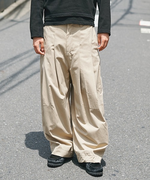 SHINYAKOZUKA（シンヤコヅカ） スラックス UPCYCLED BAGGY メンズ