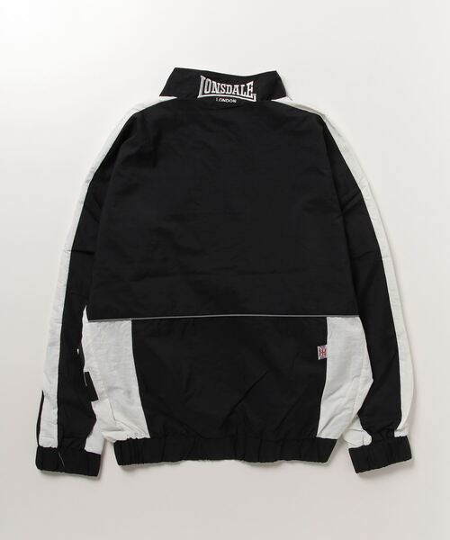 「LONSDALE」 ナイロンブルゾン M ブラック メンズ_画像3