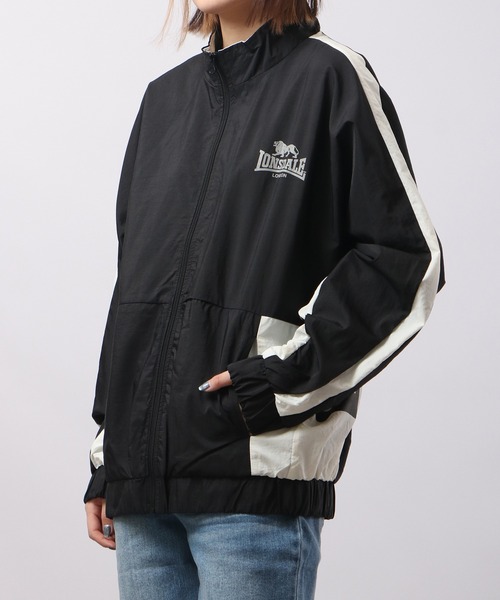 「LONSDALE」 ナイロンブルゾン M ブラック メンズ_画像5