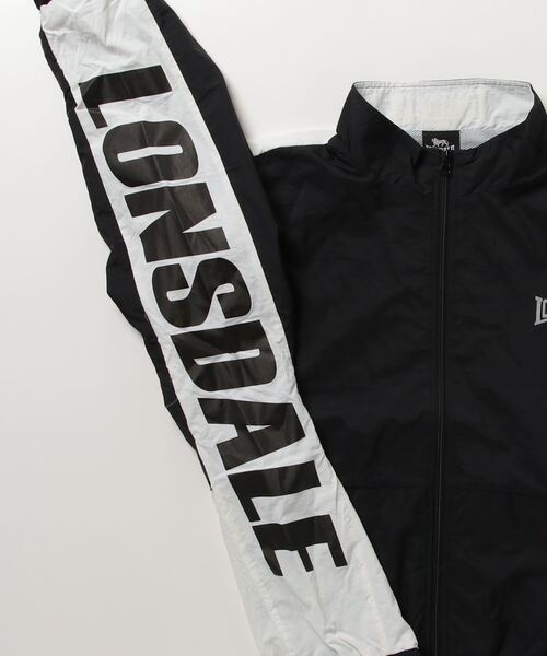 「LONSDALE」 ナイロンブルゾン M ブラック メンズ_画像7