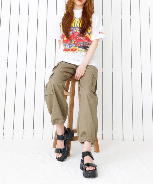 「attagirl」 フラットサンダル S シルバー系その他 レディース_画像4