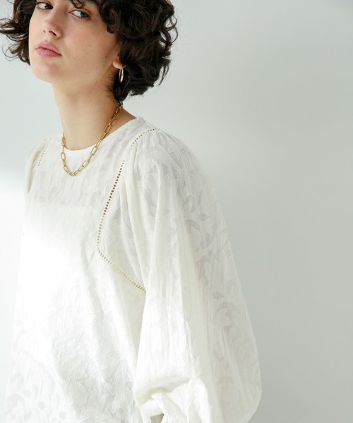 「URBAN RESEARCH Sonny Label」 長袖ブラウス FREE ブルー レディース_画像6
