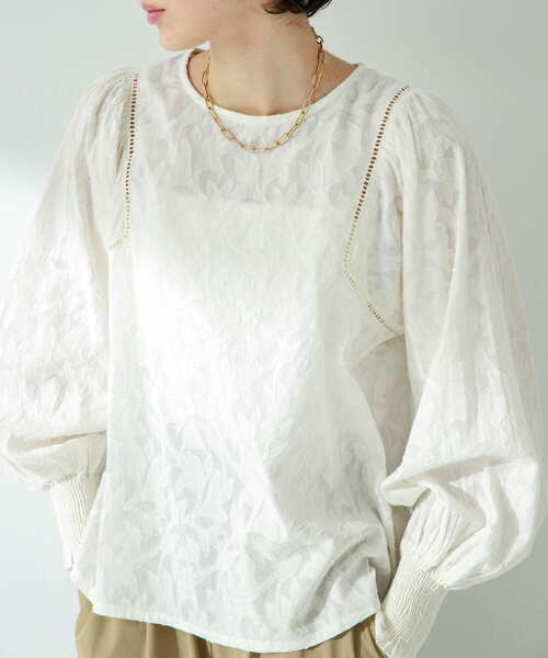 「URBAN RESEARCH Sonny Label」 長袖ブラウス FREE ブルー レディース_画像9