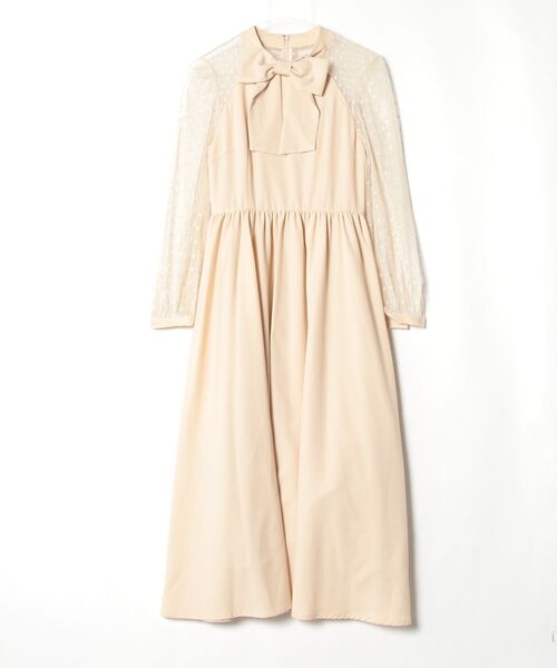 Rady（レディ） 長袖ワンピース S ベージュ レディース : ZOZOTOWN 