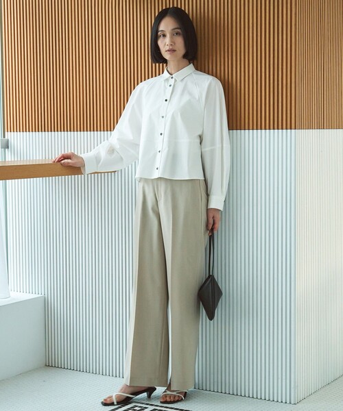 「UNFILO」 長袖シャツ MEDIUM ブルー レディース_画像8