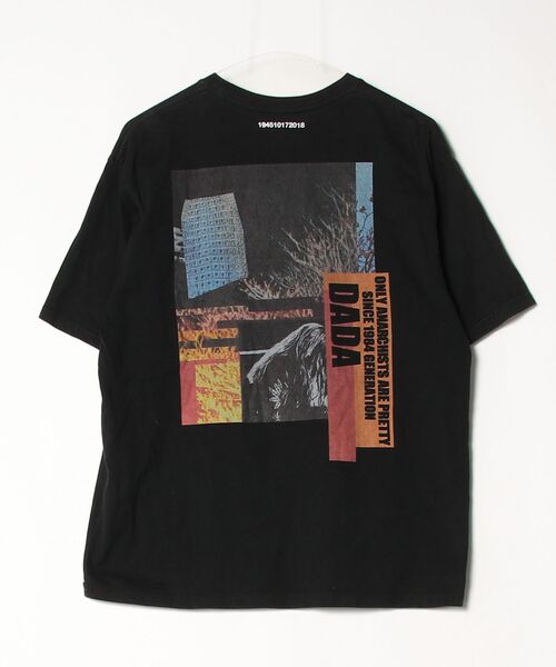 「CHRISTIAN DADA」 半袖Tシャツ 46 ブラック メンズ_画像2