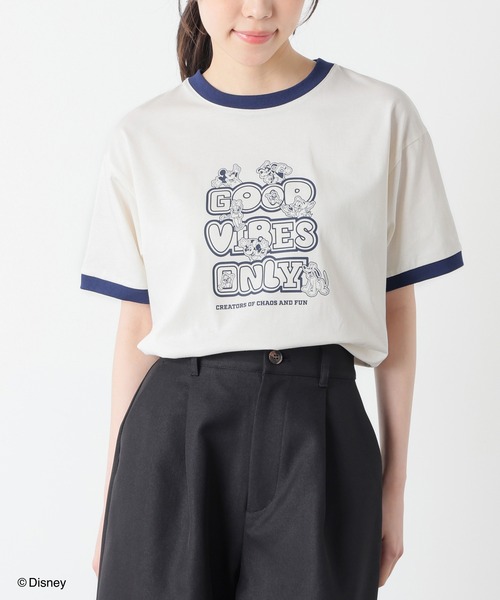 Honeys（ハニーズ） tシャツ 半袖 「ハニさら・接触冷感・UVカット