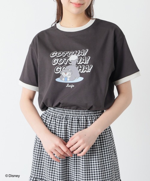 Honeys（ハニーズ） tシャツ 半袖 「ハニさら・接触冷感・UVカット
