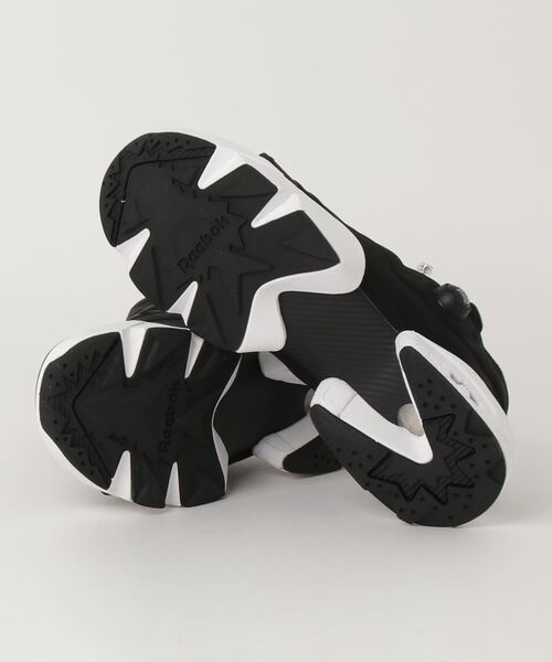 「Reebok」 フラットサンダル 26.0cm ブラック×ホワイト レディース_画像3