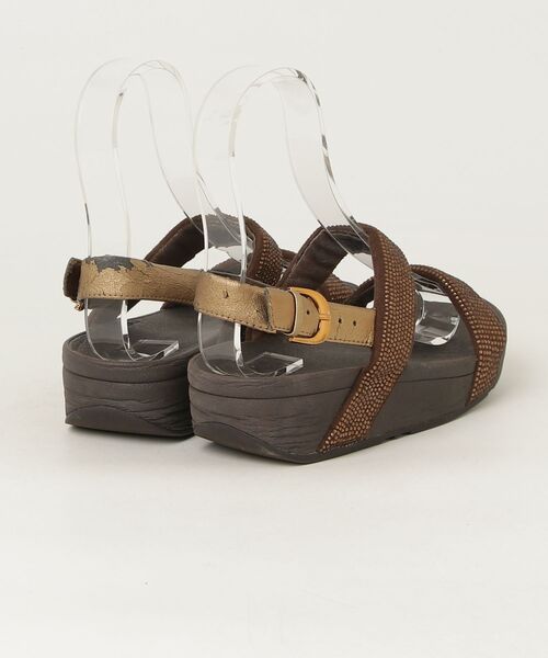 「fitflop」 ヒールサンダル 22.5cm ブラウン レディース_画像2
