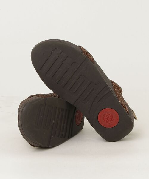 「fitflop」 ヒールサンダル 22.5cm ブラウン レディース_画像3