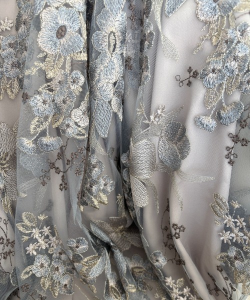 「Dorry Doll」 半袖ワンピース MEDIUM イエロー レディース_画像8