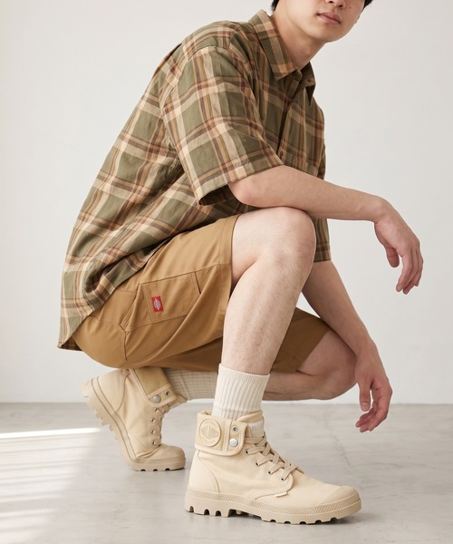 PALLADIUM ハイカットスニーカー 防水撥水軽量キャンプアウトドア PALLADIUM（パラディウム） スニーカー BAGGY ハイカットスニーカー