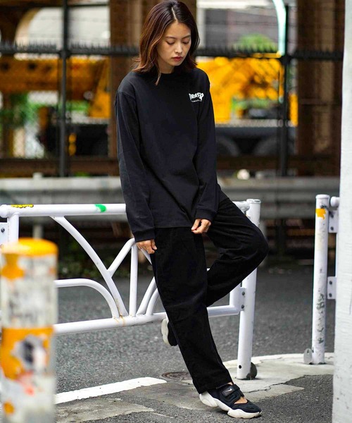 「THRASHER」 長袖Tシャツ LARGE チャコールグレー メンズ_画像9