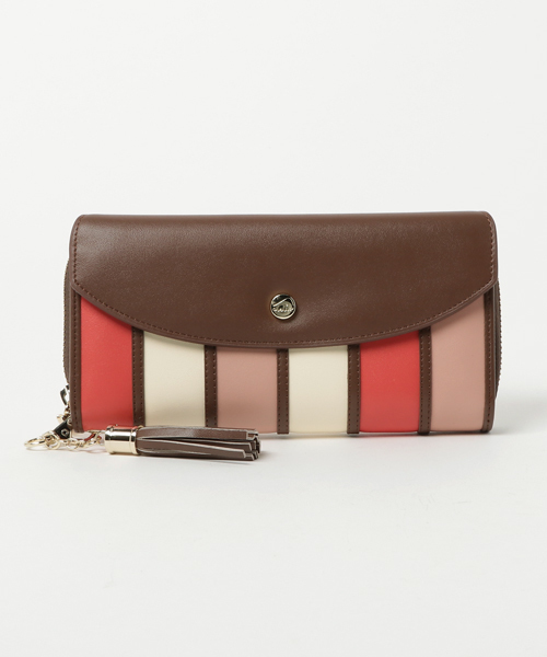 NEW ARRIVAL 財布 マルチカラーフラップ×ラウンドファスナー長財布 ZOZOTOWN PayPayモール店 - 通販 - PayPayモール 得価豊富な