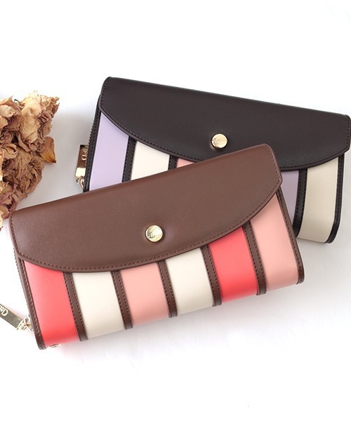 NEW ARRIVAL 財布 マルチカラーフラップ×ラウンドファスナー長財布 ZOZOTOWN PayPayモール店 - 通販 - PayPayモール 得価豊富な