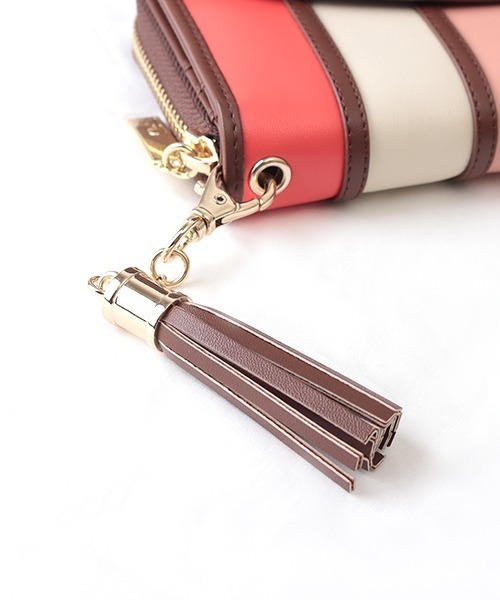 NEW ARRIVAL 財布 マルチカラーフラップ×ラウンドファスナー長財布 ZOZOTOWN PayPayモール店 - 通販 - PayPayモール 得価豊富な