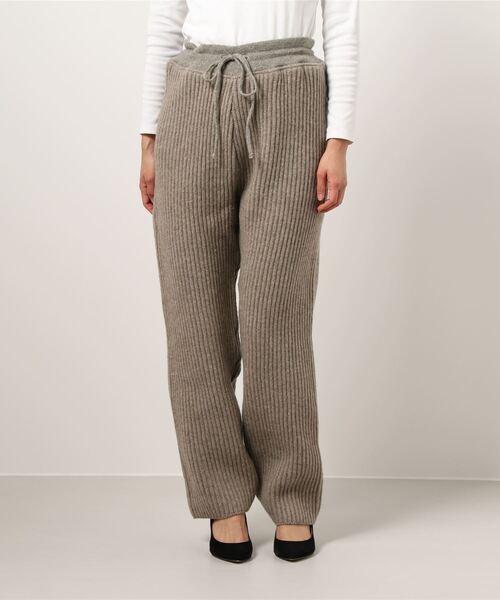 があります パンツ KURO(クロ)” ニットパンツ / WIDE RIBBED KNIT TROUSER ZOZOTOWN PayPayモール店 - 通販 - PayPayモール なデザイン