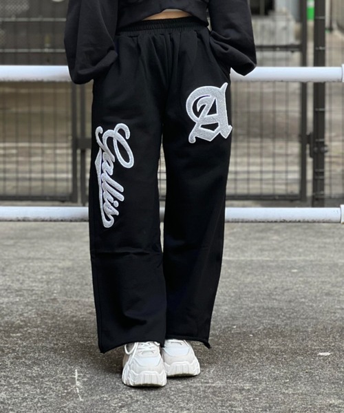 GA SAGARA-LOGO PANTS サガラワッペン スウェットパンツ