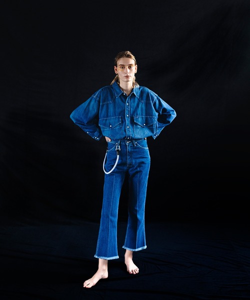 F/CE. ジーンズ × Wrangler 77MWZ BOOT CUT JEANS by / エフシーイー 