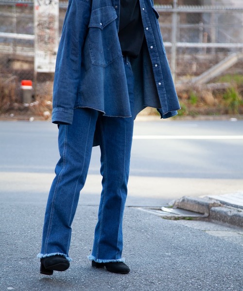 F/CE. ジーンズ × Wrangler 77MWZ BOOT CUT JEANS by / エフシーイー 